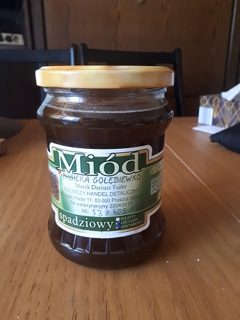 Gołębiewko miód spadziowy 2023